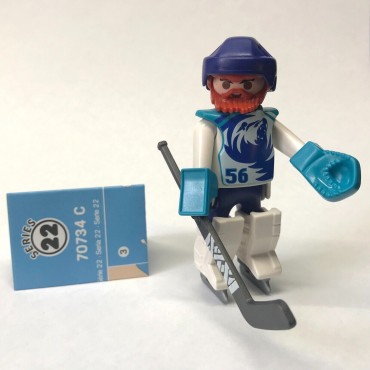 PLAYMOBIL FI?URES 70734 SERIE 22 08 HOCKEY PLAYER