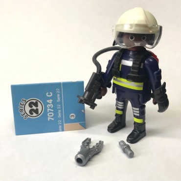 PLAYMOBIL FI?URES 70734 SERIE 22 09 FIREFIGHTER