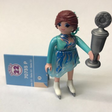 PLAYMOBIL FI?URES 70735 SERIE 22 08 ICE SKATER