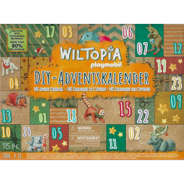 PLAYMOBIL 71006 WILDTOPIA CALENDARIO DELL'AVVENTO 2022 - ANIMALI INTORNO AL MONDO