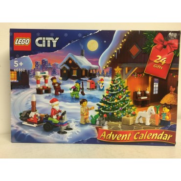 LEGO CITY 60352 scatola danneggiata CALENDARIO DELL'AVVENTO 2022