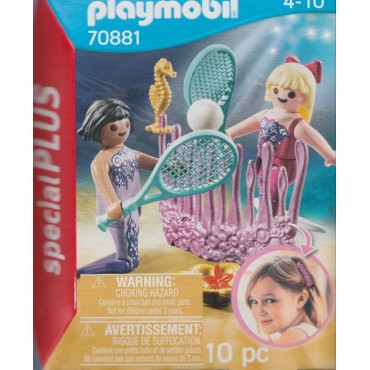 PLAYMOBIL SPECIAL PLUS 70881 SIRENE CHE GIOCANO A TENNIS