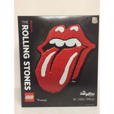 LEGO ART 31206 scatola danneggiata THE ROLLING STONES