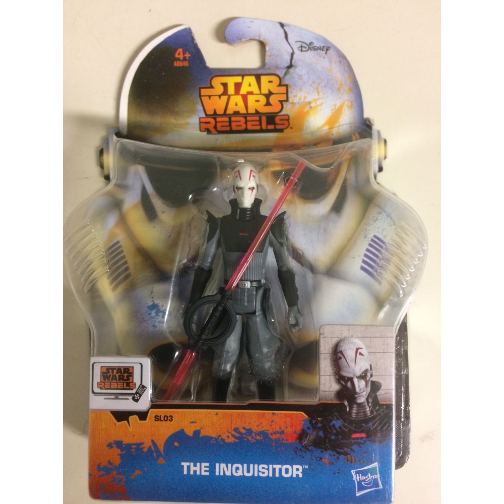 STAR WARS ACTION FIGURE  3.75 " - 9 cm  THE INQUISITOR  hasbro A8646 SL 03