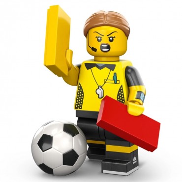 LEGO MINIFIGURES 71037 01 FOOTBALL REFREE  SERIES 24