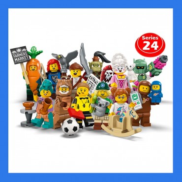 LEGO MINIFIGURES 71037 03 BROWN ASTRONAUT AND SPACEBABY SERIES 24