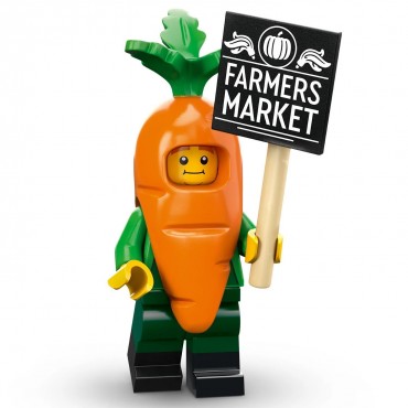 LEGO MINIFIGURES 71037 04 CARROT MASCOT SERIES 24