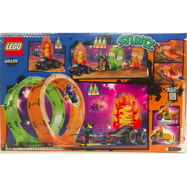 LEGO CITY 60339 STUNTZ - DOUBLE LOOP STUNT ARENA