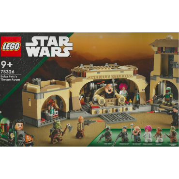 LEGO STAR WARS 75326 LA SALA DEL TRONO DI BOBA FETT