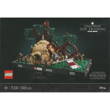 LEGO STAR WARS 75330 DIORAMA - ADDESTRAMENTO JEDI SU DAGOBAH