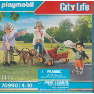 PLAYMOBIL CITY LIFE 70990 GRANDPARENTS WITH CHILD