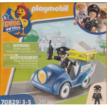 PLAYMOBIL DUCK ON CALL 70829 MINI CAR DELLA POLIZIA