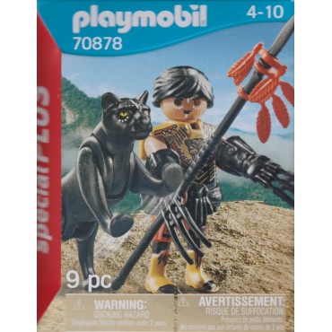 PLAYMOBIL SPECIAL PLUS 70878 GUERRIERO CON PANTERA