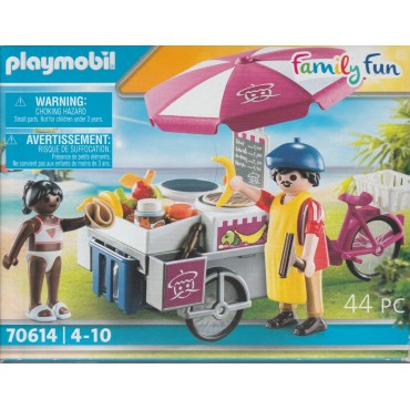 PLAYMOBIL FAMILY FUN 70614  CREPES CART