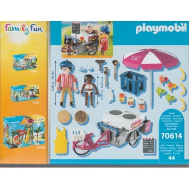 PLAYMOBIL FAMILY FUN 70614  CREPES CART