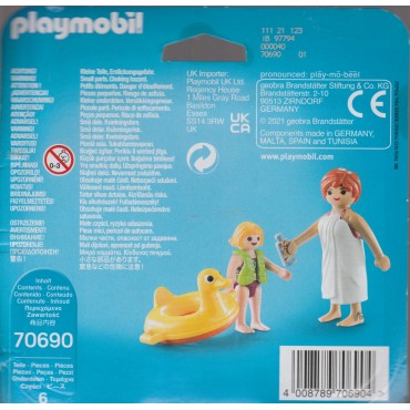 PLAYMOBIL DUOPACK 70690 COPPIA IN VACANZA