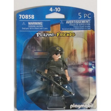 PLAYMOBIL PLAYMO-FRIENDS 70858 POLICE OFFICER
