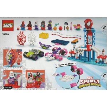 LEGO 4+ MARVEL SUPER HEROES 10784 SPIDEY & FRIENDS - I WEBQUARTERS DI SPIDERMAN