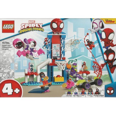 LEGO 4+ MARVEL SUPER HEROES 10784 SPIDEY & FRIENDS - I WEBQUARTERS DI SPIDERMAN
