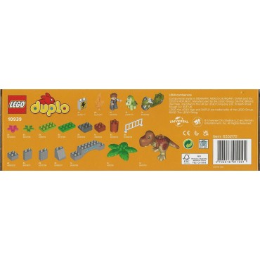 LEGO DUPLO JURASSIC WORLD 10939 T. REX AND TRICERATOPS BREAKOUT