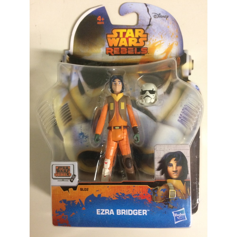 STAR WARS ACTION FIGURE  3.75 " - 9 cm  EZRA BRIDGER  hasbro A8645 SL 02