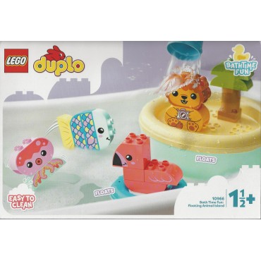 LEGO DUPLO 10966 BATH TIME FUN : FLOATING ANIMAL ISLAND