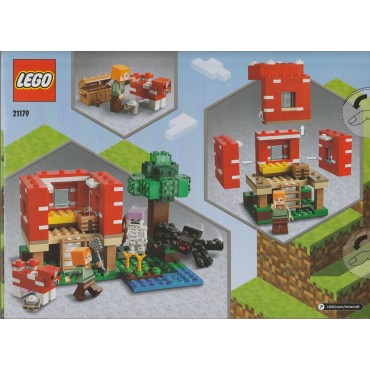 LEGO MINECRAFT 21179 LA CASA DEI FUNGHI