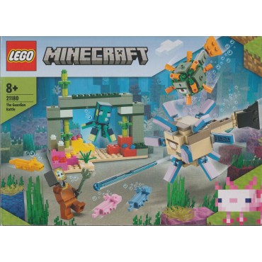 LEGO MINECRAFT 21180 LA BATTAGLIA DEL GUARDIANO