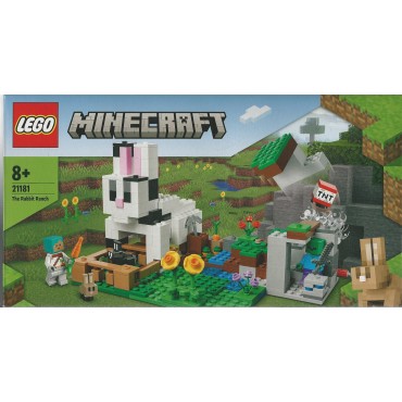 LEGO MINECRAFT 21181 IL RANCH DEL CONIGLIO