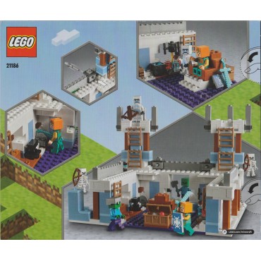 LEGO MINECRAFT 21186 THE ICE CASTLE