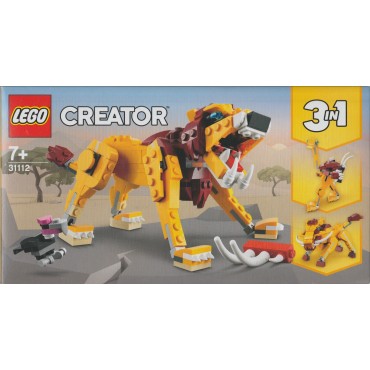 LEGO CREATOR 3 IN 1 31112 LEONE SELVATICO