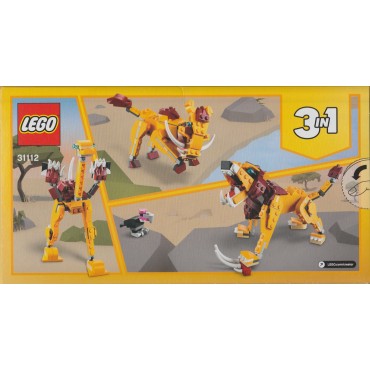 LEGO CREATOR 3 IN 1 31112 LEONE SELVATICO