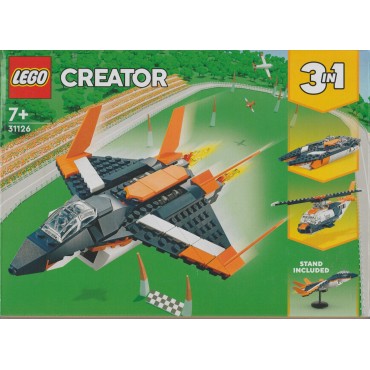 LEGO CREATOR 3 IN 1 31126 JET SUPERSONICO