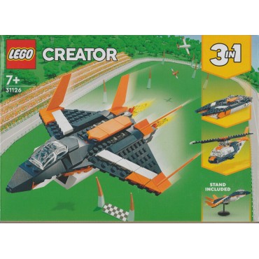 LEGO CREATOR 3 IN 1 31126 SUPERSONIC JET