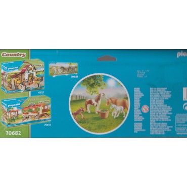 PLAYMOBIL COUNTRY 70682 FAMIGLIA DI PONY