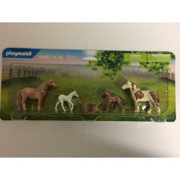 PLAYMOBIL COUNTRY 70682 PONIES WITH FOALS