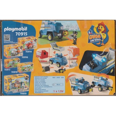 PLAYMOBIL DUCK ON CALL 70915 VEICOLO DI SOCCORSO POLIZIA