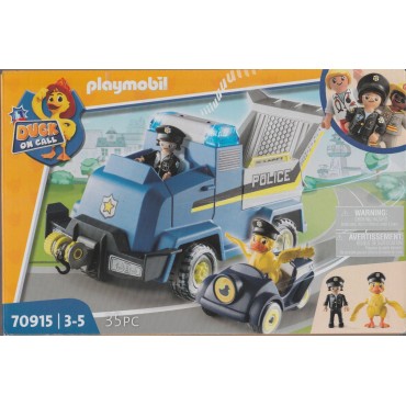 PLAYMOBIL DUCK ON CALL 70915 VEICOLO DI SOCCORSO POLIZIA