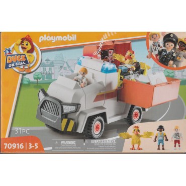 PLAYMOBIL DUCK ON CALL 70916 AUTO MEDICA - AMBULANZA