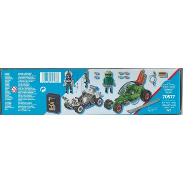 PLAYMOBIL CITY ACTION 70577 KART DELLA POLIZIA E FUGGITIVO