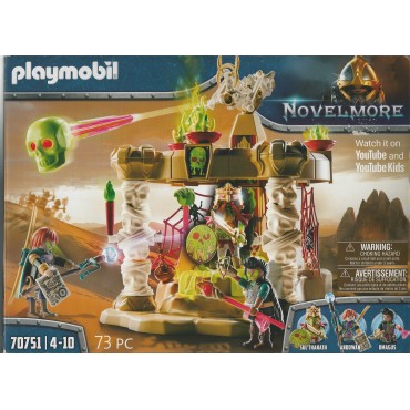 PLAYMOBIL NOVELMORE 70751 damaged box SAL'AHALRI SANDS SKELETON ARMY TEMPLE