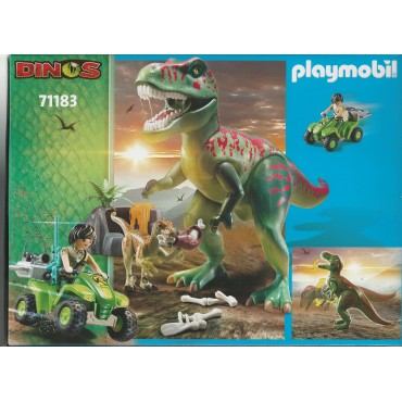 PLAYMOBIL DINOS promo pack 71183 T-REX ALL'ATTACCO