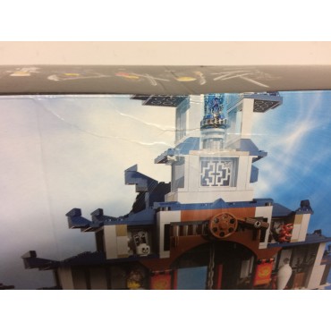 LEGO NINJAGO THE MOVIE 70617 scatola danneggiata IL TEMPIO DELLE ARMI FINALI