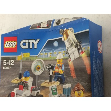 LEGO CITY 60077 scatola danneggiata STARTER SET DELLO SPAZIO