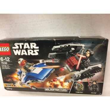 LEGO STAR WARS 75196 damaged box  A WING VS TIE SILENCER MICROFIGHTERS