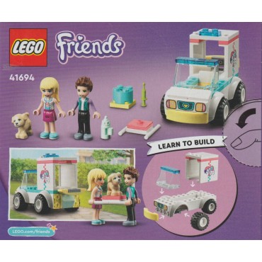 LEGO FRIENDS 41694 AMBULANZA DELLA CLINICA VETERINARIA