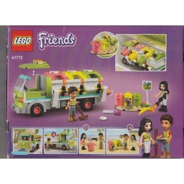 LEGO FRIENDS 41712 CAMION RICICLAGGIO RIFIUTI