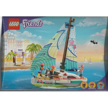 LEGO FRIENDS 41716 AVVENTUARA IN BARCA A VELA DI STEPHANIE