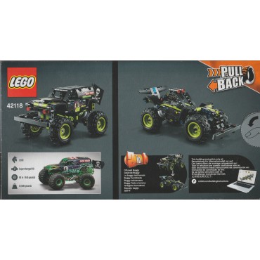 LEGO TECHNIC 42118 MONSTER JAM GRAVE DIGGER