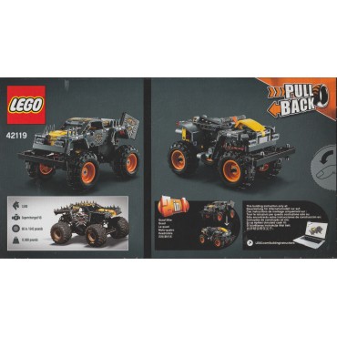 LEGO TECHNIC 42119 MONSTER JAM MAX-D